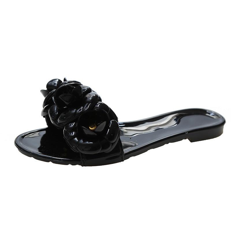 Camellia Jelly Sandals And Slippers Women - fadidesign