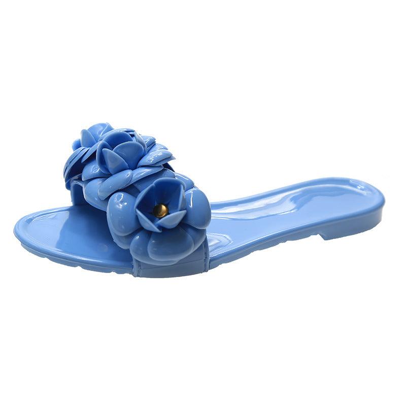 Camellia Jelly Sandals And Slippers Women - fadidesign