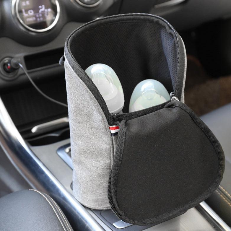 Car USB Baby Bottle Warmer Portable Travel Breast Milk Warmer - fadidesign