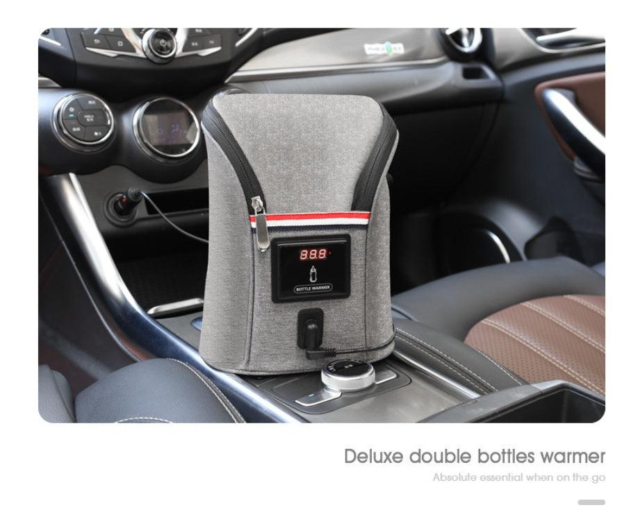 Car USB Baby Bottle Warmer Portable Travel Breast Milk Warmer - fadidesign