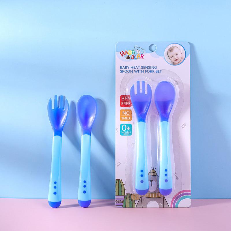 Cartoon Bear Silicone Baby Spoon Children's Tableware - fadidesign