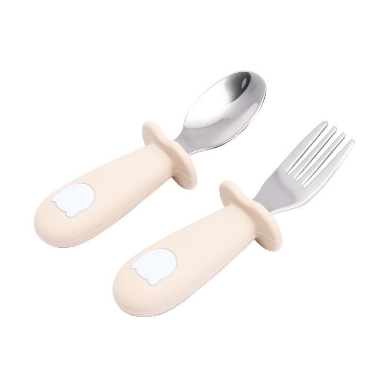 Cartoon Bear Silicone Baby Spoon Children's Tableware - fadidesign