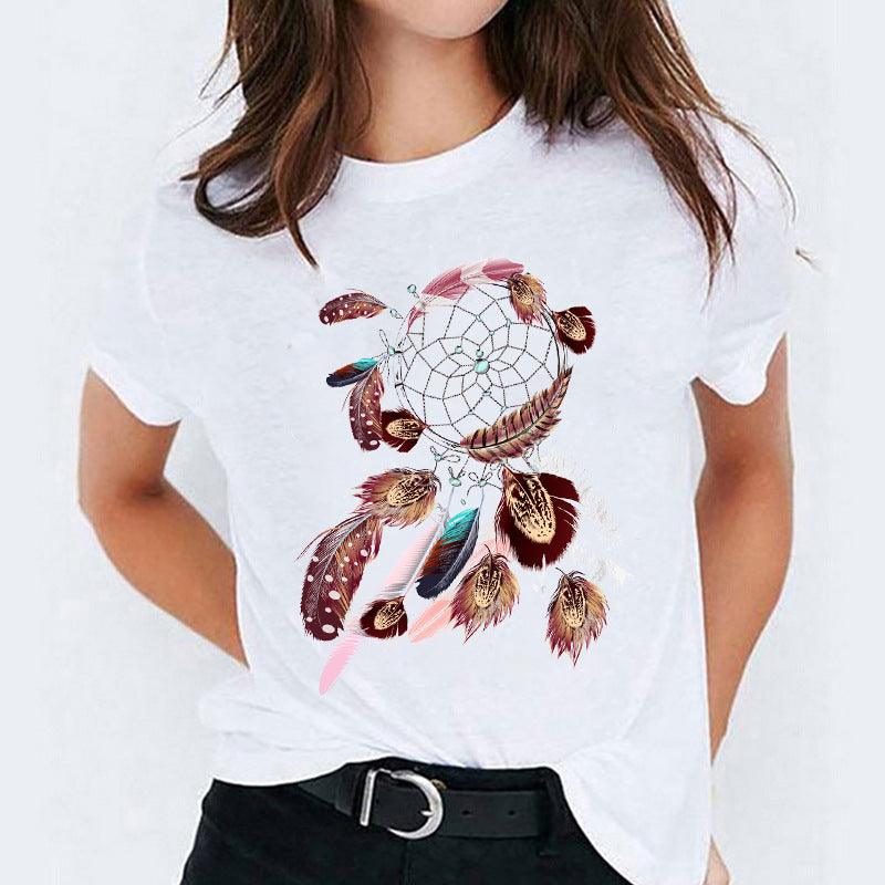 Cartoon Love Sweet Cute Short Sleeve - fadidesign