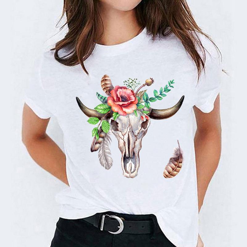 Cartoon Love Sweet Cute Short Sleeve - fadidesign