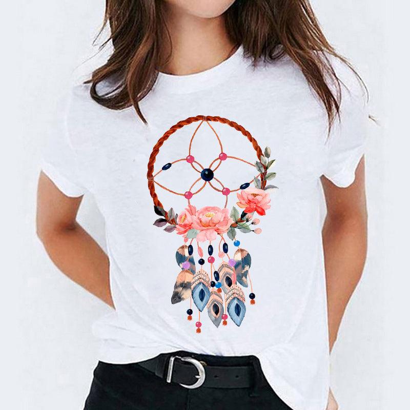 Cartoon Love Sweet Cute Short Sleeve - fadidesign