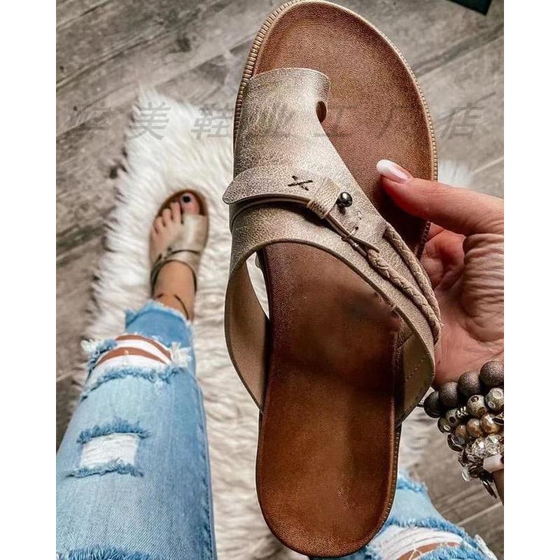 Casual Flat Finger Slippers Fashion Women Sandals - fadidesign