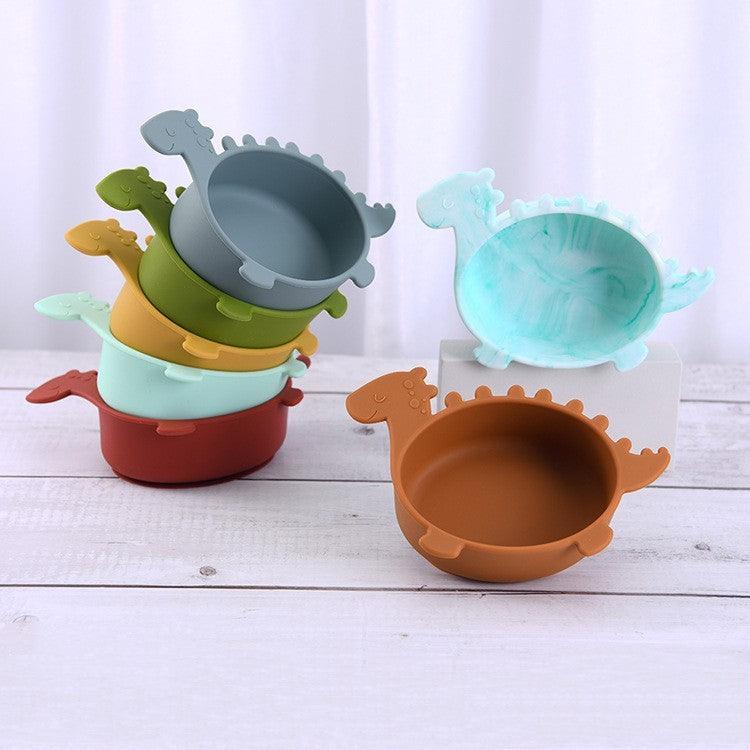 Children's Anti Fall Suction Cup Silicone Bowl - fadidesign