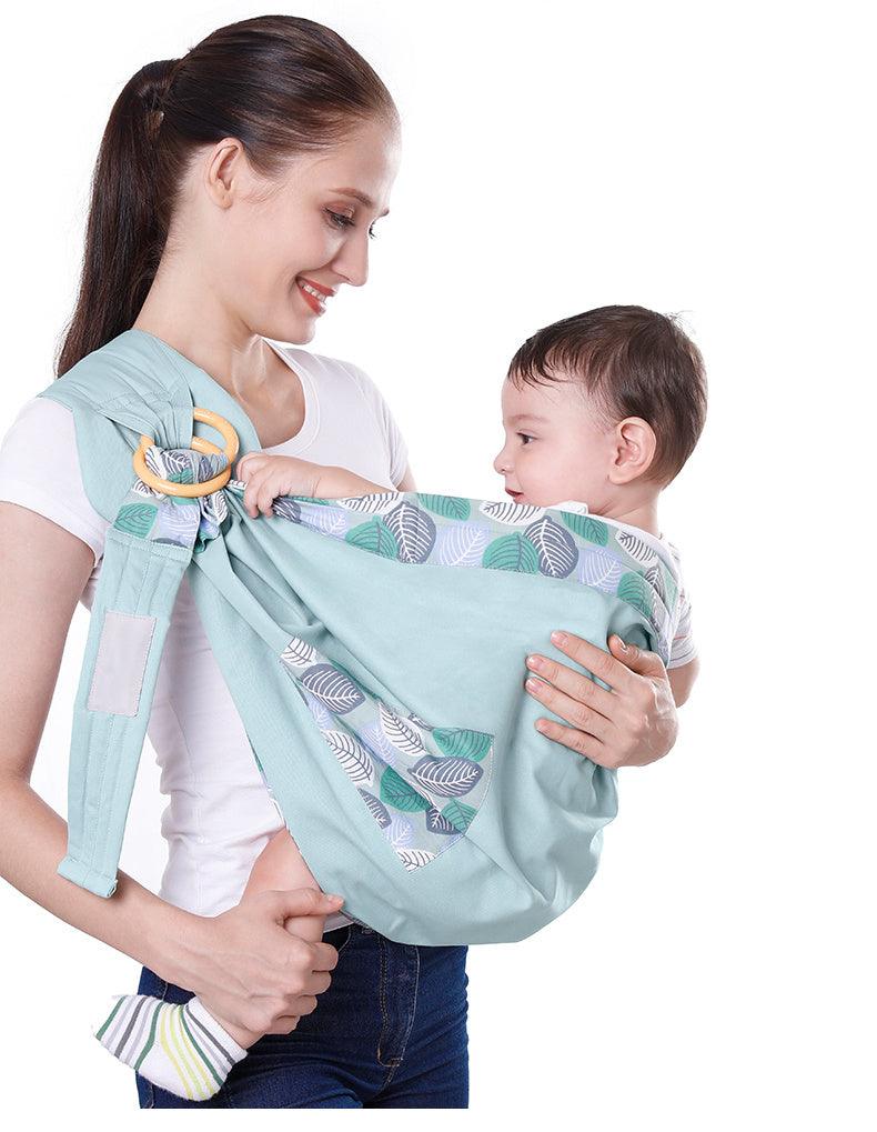 Baby Wrap Carrier Sling Adjustable Infant Comfortable Nursing Cover Soft Breathable Breastfeeding Carrier - fadidesign