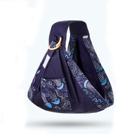 Baby Wrap Carrier Sling Adjustable Infant Comfortable Nursing Cover Soft Breathable Breastfeeding Carrier - fadidesign