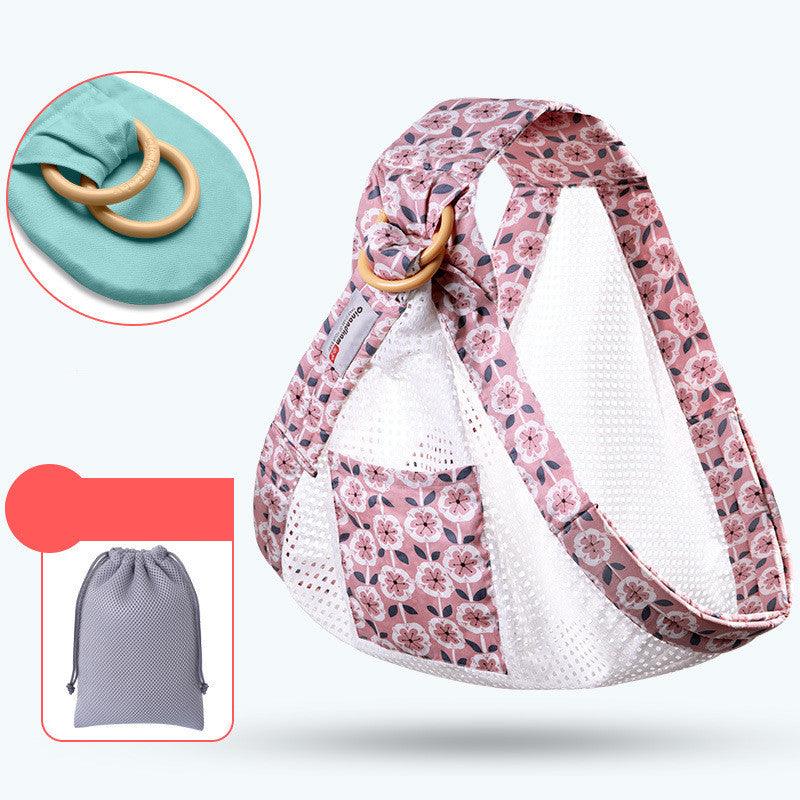 Baby Wrap Carrier Sling Adjustable Infant Comfortable Nursing Cover Soft Breathable Breastfeeding Carrier - fadidesign