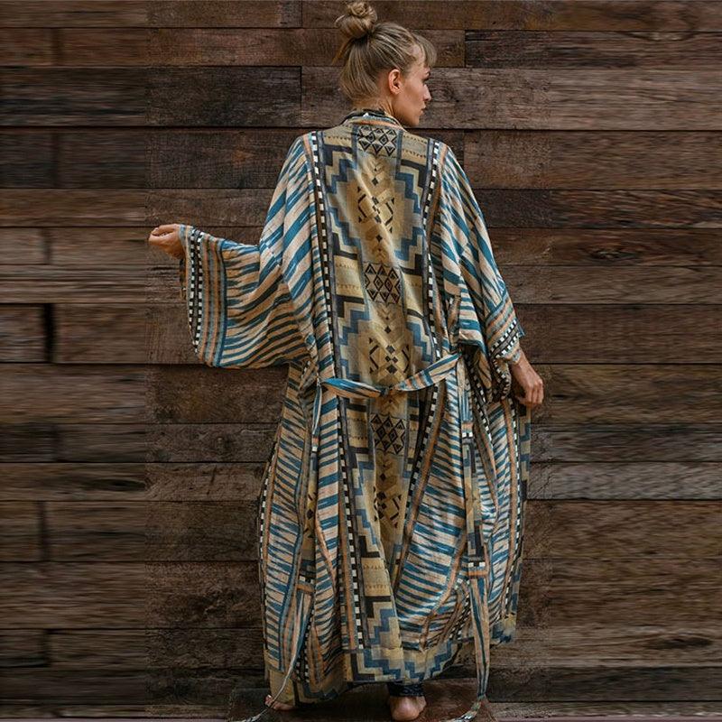 Cotton Beach Cover up Print Bathing suit cover up Swimwear Women Summer Dress Kaftan Robe de Plage Saida de Praia Tunics Pareo - fadidesign