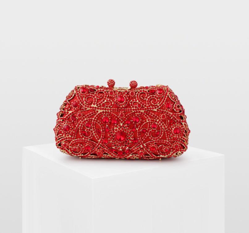 Crystal Beaded Evening Bag - fadidesign