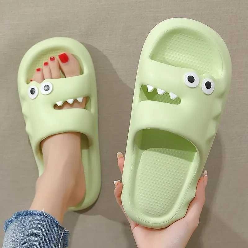 Cute Cartoon Slippers For Women Men Indoor And Outdoor Non-slip Thick Soles Floor Bathroom Slippers Fashion House Shoes - fadidesign