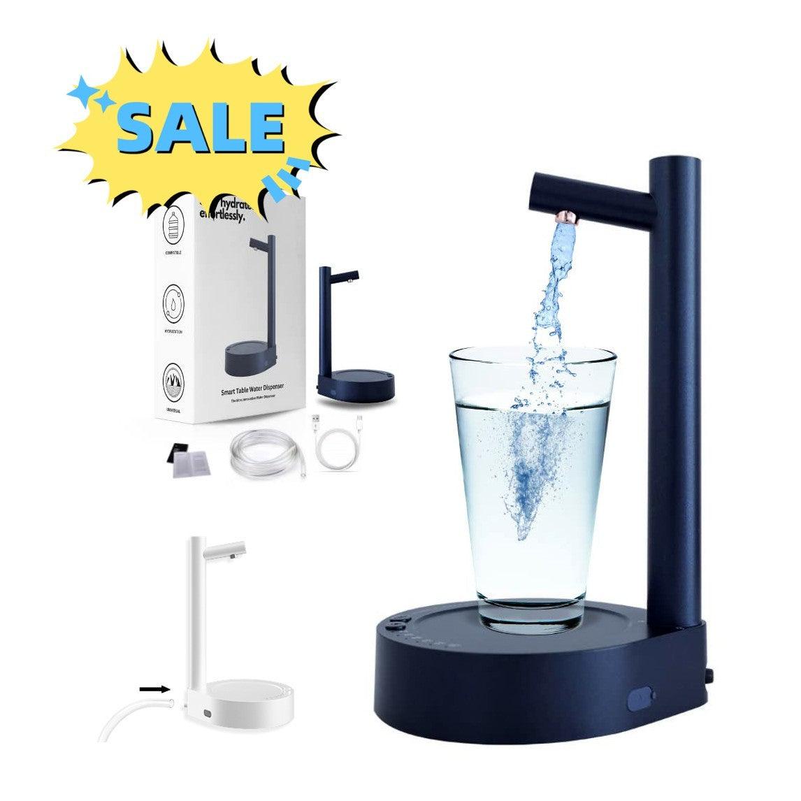 Desk Dispenser Electric Water Gallon Automatic Water Bottle Dispenser Rechargeable Water Dispenser - fadidesign