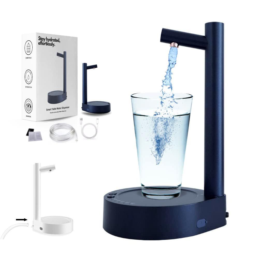 Desk Dispenser Electric Water Gallon Automatic Water Bottle Dispenser Rechargeable Water Dispenser - fadidesign