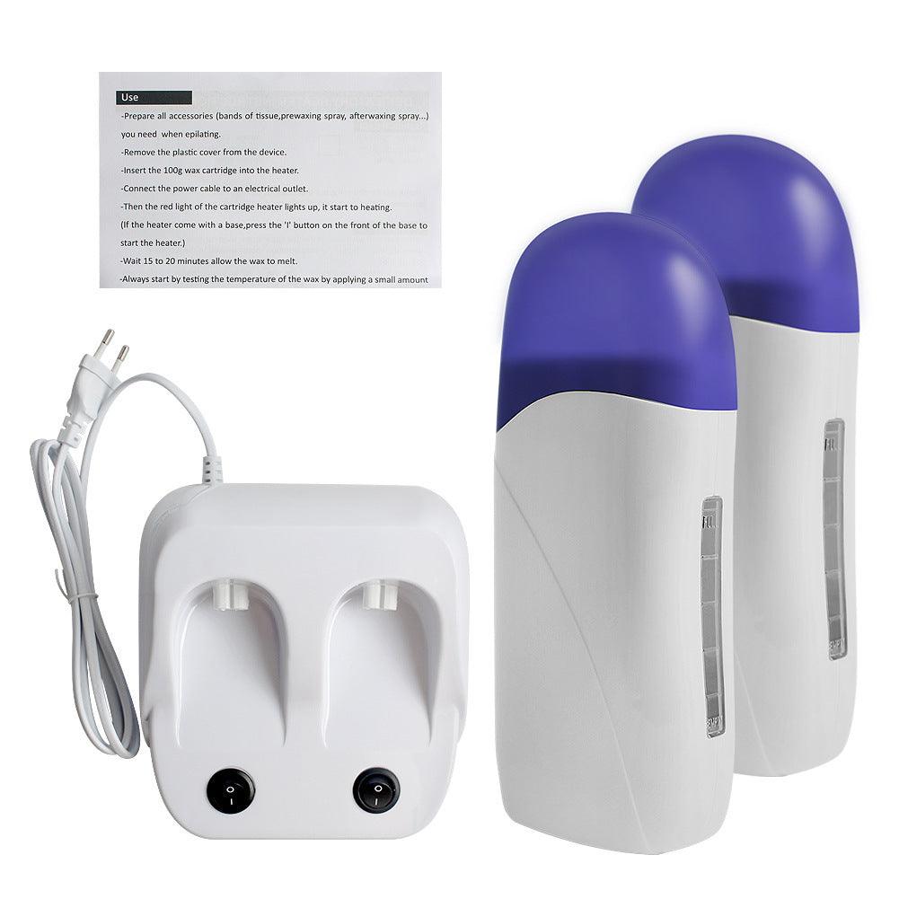 Double-seat beeswax hair removal wax machine multifunctional - fadidesign