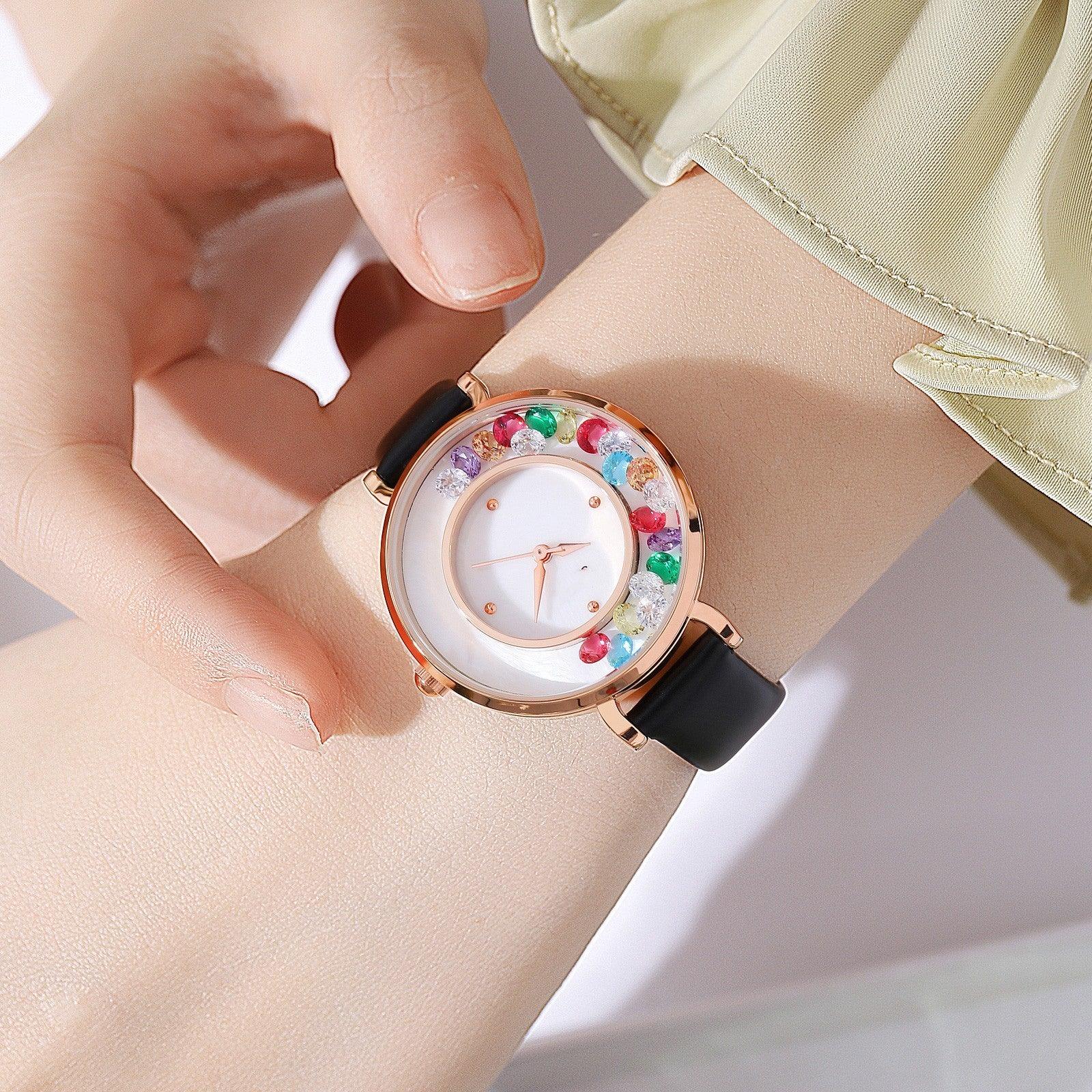 Elegant Gemstone Ball Exquisite Women's Watch - fadidesign