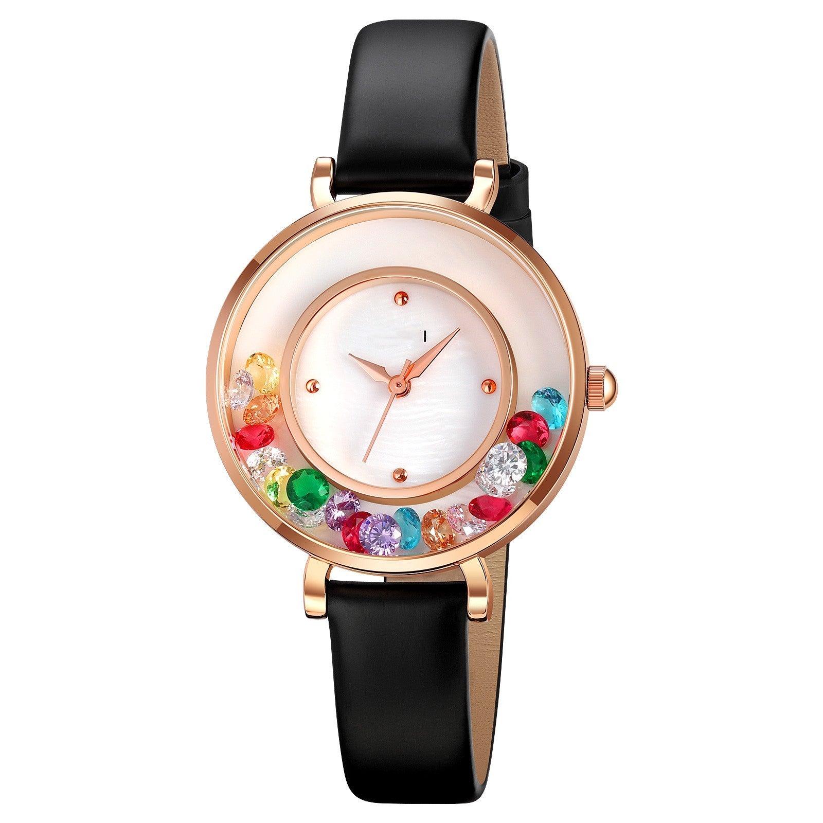 Elegant Gemstone Ball Exquisite Women's Watch - fadidesign