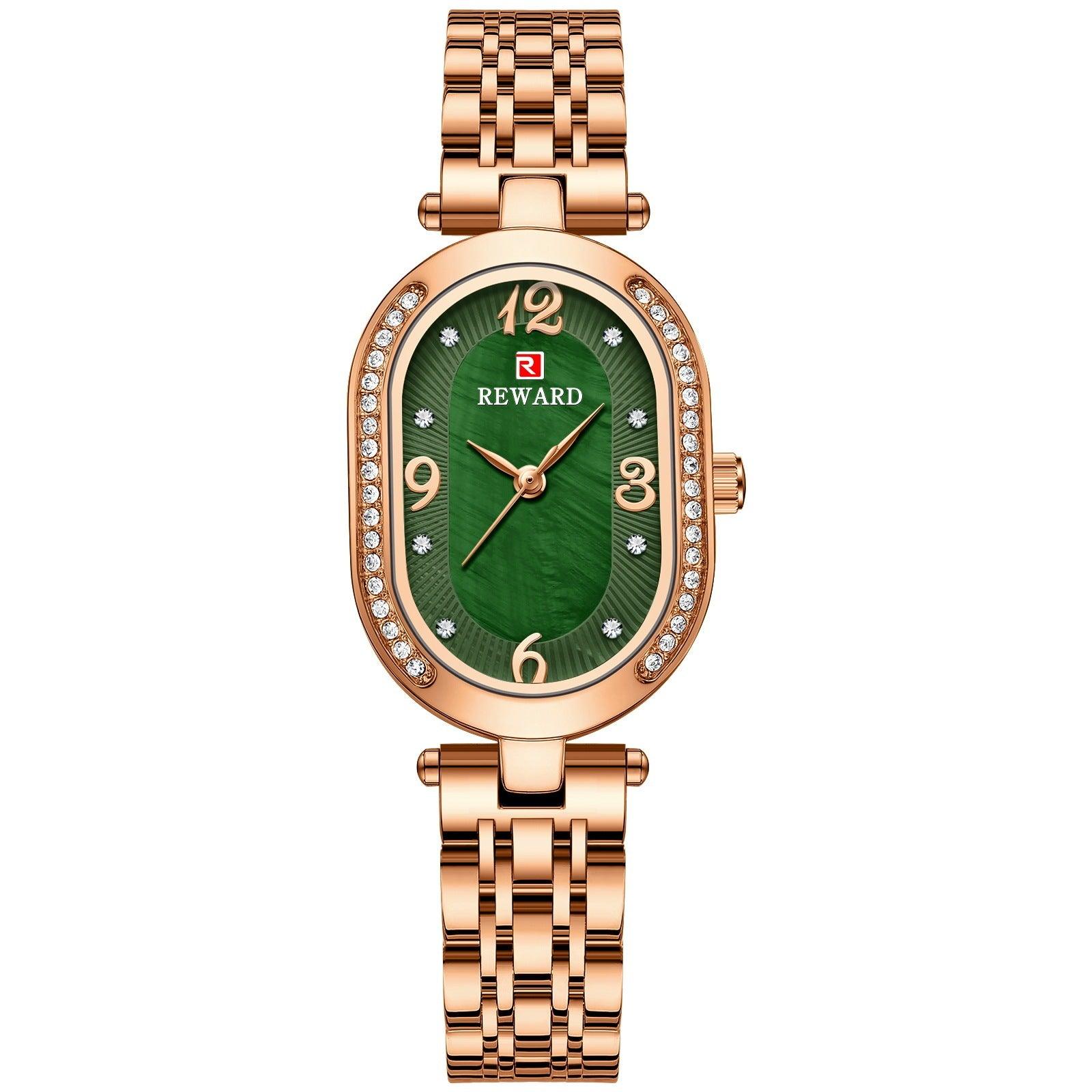 Elegant Lady Watch With Diamonds - fadidesign