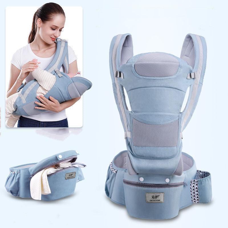 مريح الطفل الناقل الرضع الطفل Hipseat الناقل 3 في 1 الجبهة التي تواجه مريح الكنغر الطفل التفاف الرافعة - fadidesign