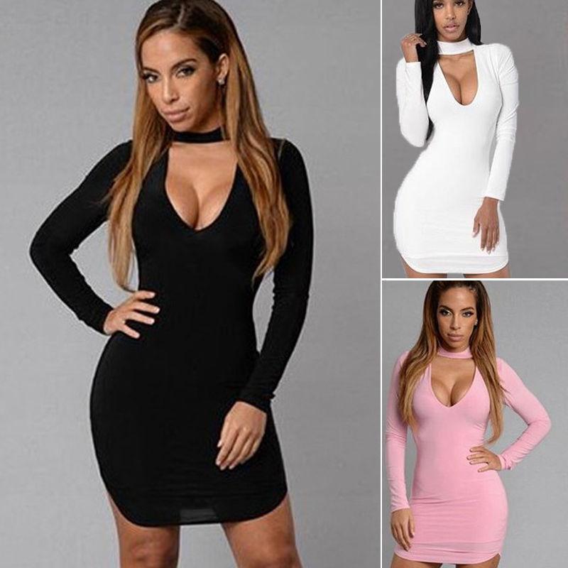 European, American, bursting, V collar, cocktail dresses and dress sexy dresses - fadidesign