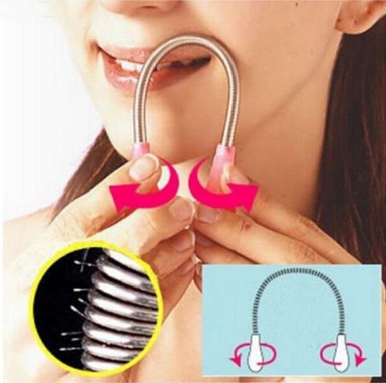 Facial Hair Removal Device Spring Hair Removal Face Pulling Device - fadidesign