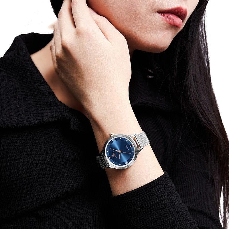 Fashion Electronic Watch Mesh Waterproof Quartz - fadidesign