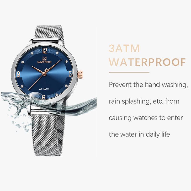 Fashion Electronic Watch Mesh Waterproof Quartz - fadidesign