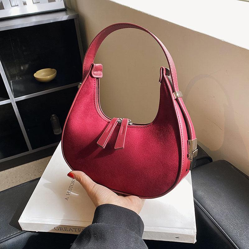 Fashion High-grade Matte French Minority Handbags Women - fadidesign