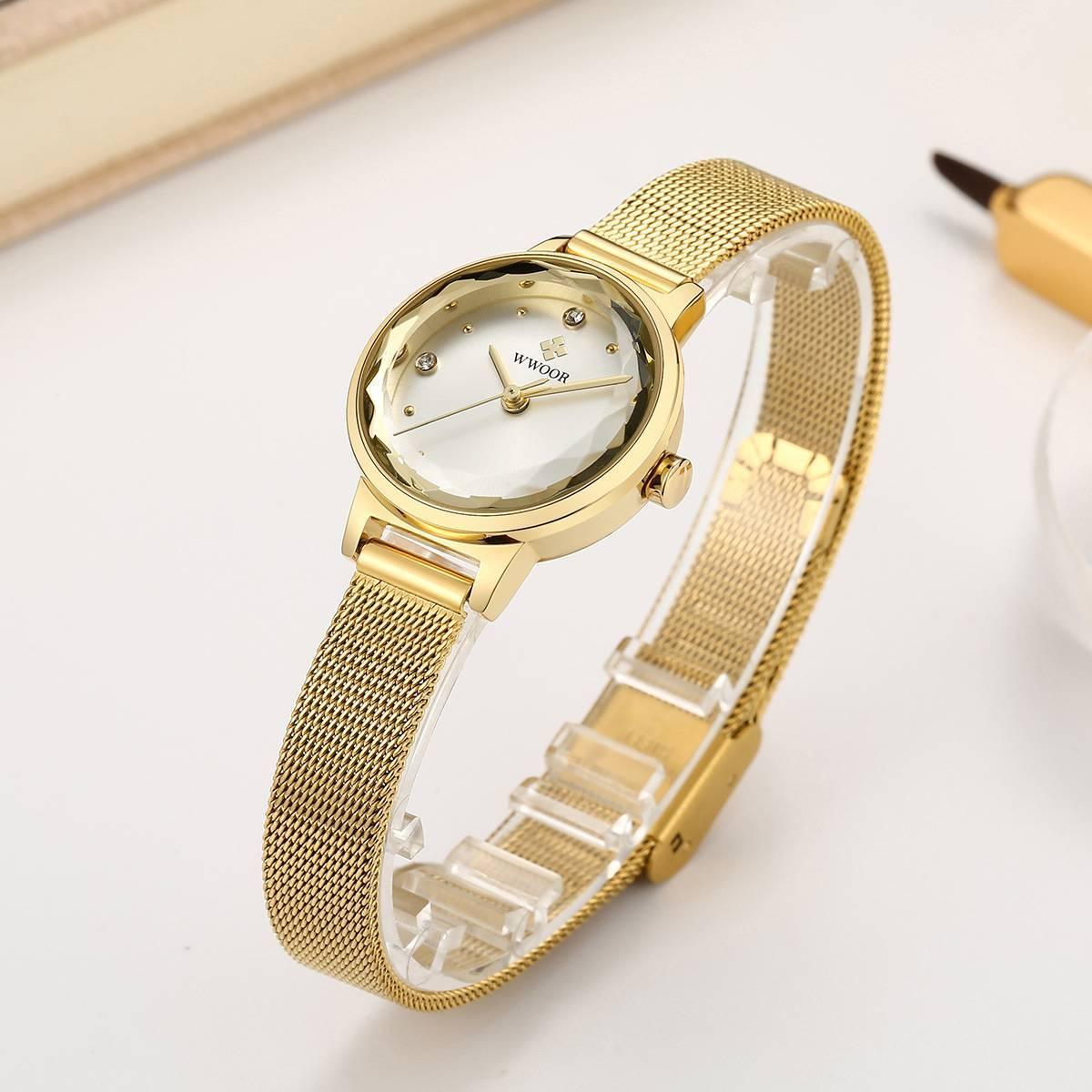 Fashion Simple Women's Quartz Watch Mesh Strap - fadidesign