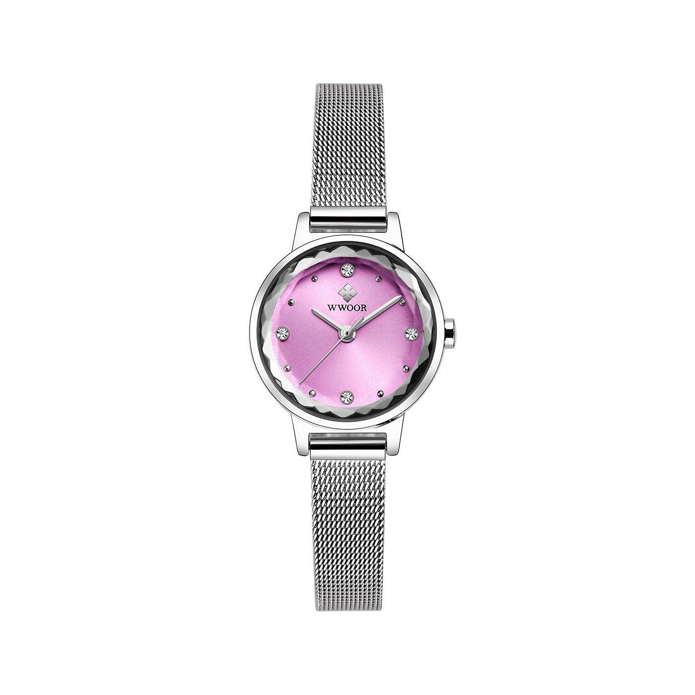 Fashion Simple Women's Quartz Watch Mesh Strap - fadidesign