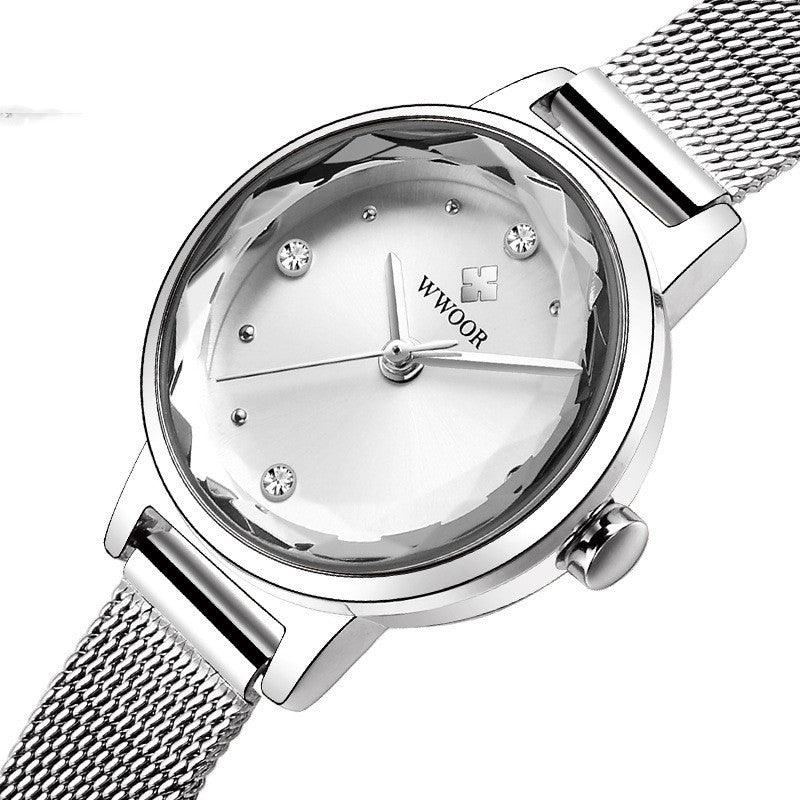 Fashion Simple Women's Quartz Watch Mesh Strap - fadidesign