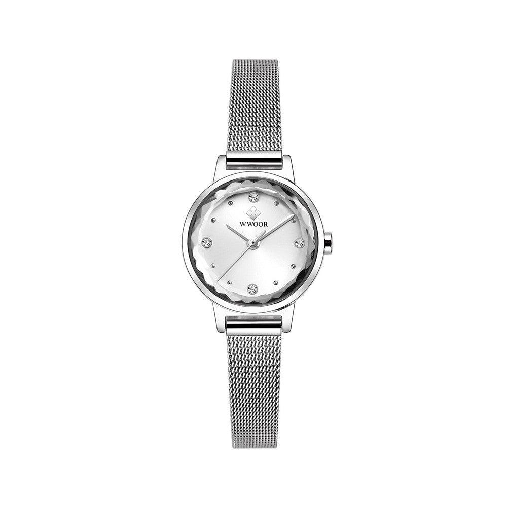 Fashion Simple Women's Quartz Watch Mesh Strap - fadidesign