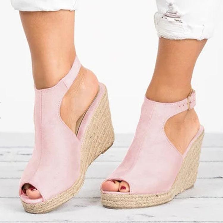 Fashion Women Platform Sandals Peep Toe Spartan Sandals Women Summer Wedges High Heel Shoes - fadidesign