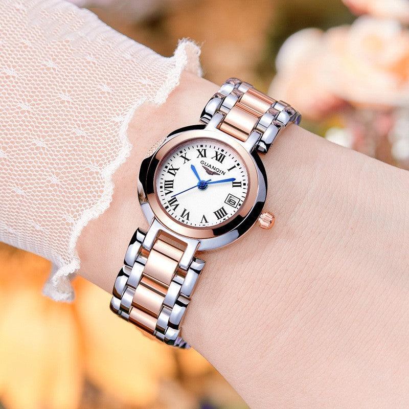 Fashion Women's Waterproof Calendar Watch - fadidesign