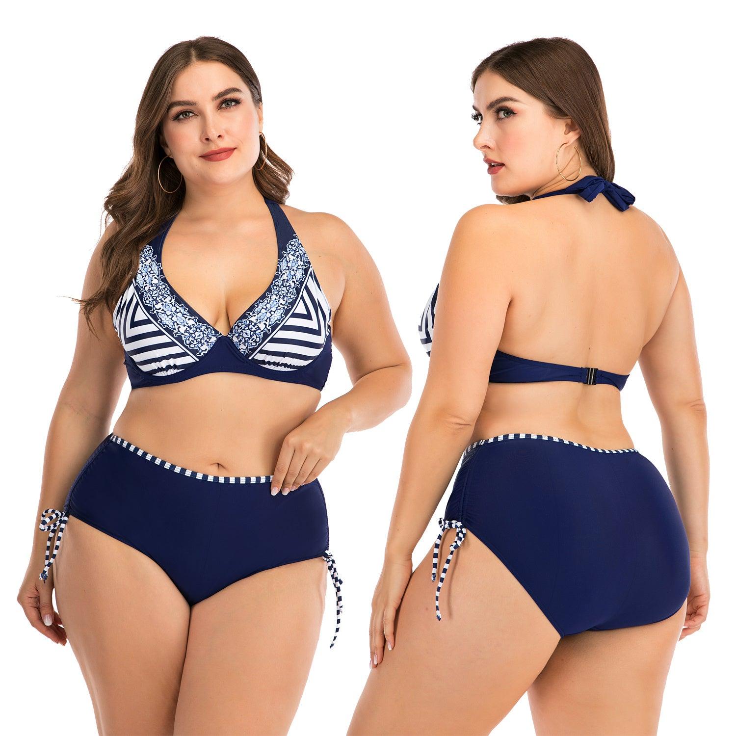 Fat woman underwire bikini - fadidesign