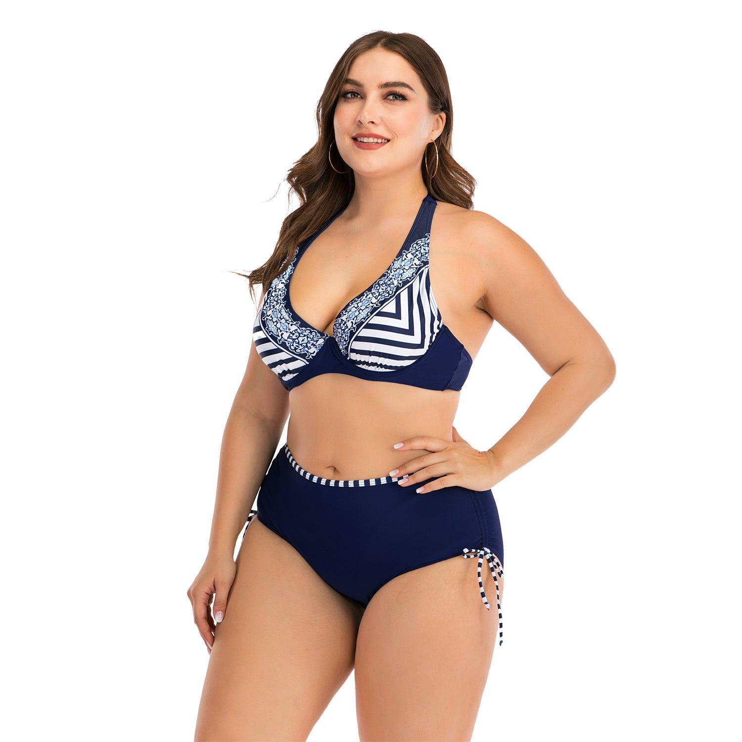 Fat woman underwire bikini - fadidesign