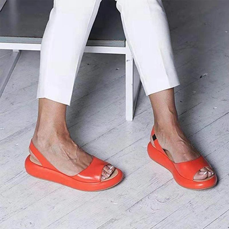 Flat size sandals plus size women slippers - fadidesign