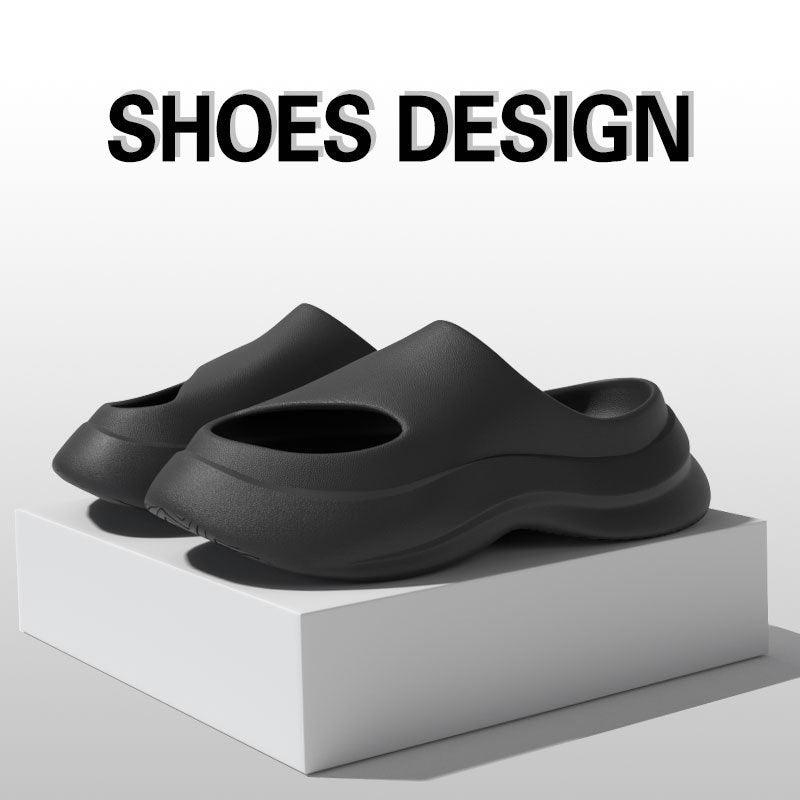 Garden Clogs Shoes Thick Heel Slippers Fashion Slip-on Indoor And Outdoor Slippers Women Men - fadidesign