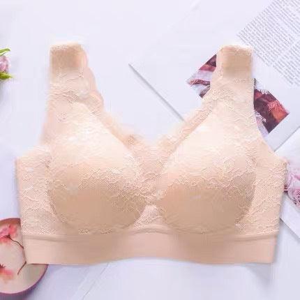 Gathered invisible vest bra beautiful back bra - fadidesign