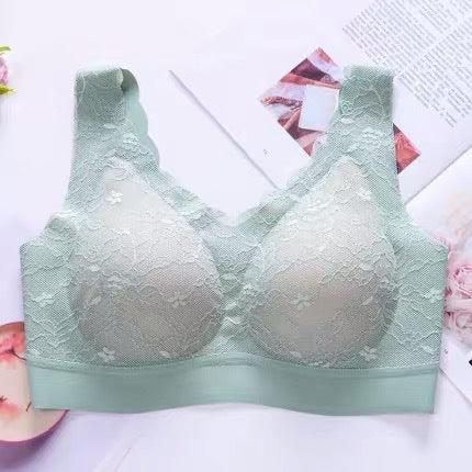 Gathered invisible vest bra beautiful back bra - fadidesign