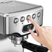 Geek Chef Espresso Machine, 20 Bar Espresso Machine With Milk Frother For Latte, Cappuccino, Macchiato, For Home Espresso Maker, 1.8L Water Tank, Stainless Steel, Ban On Amazon - fadidesign