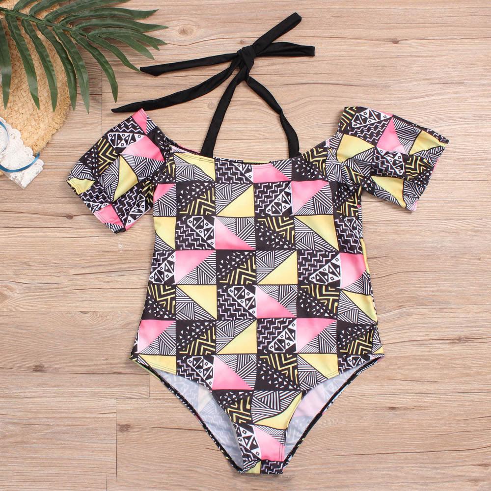 Geometric bikini ladies plus size - fadidesign