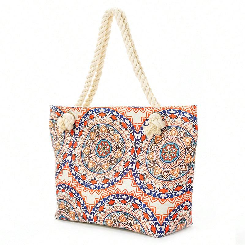 Geometric Large Capacity Multifunctional Tote - fadidesign