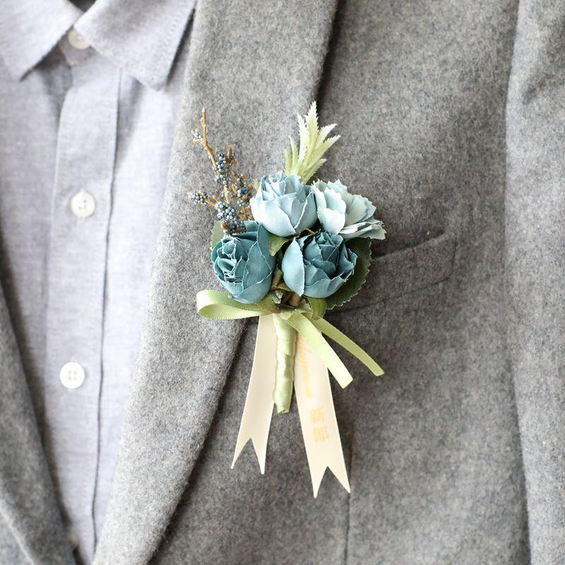 Gift Wrapping Groom And Groomsman Corsage - fadidesign