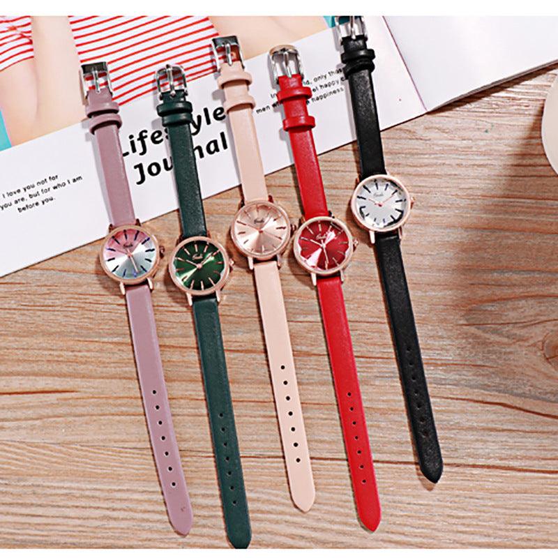 Gradient Belt Waterproof Ladies Watch - fadidesign