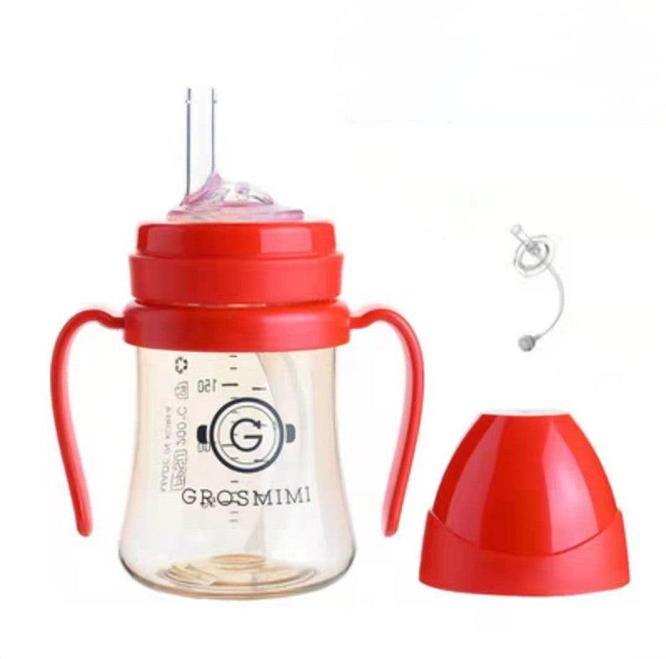 Grosmimi's New Grosmimi Korean Drinking Straw Cup PPSU Environmental Protection Leak-proof And Choking 300ml - fadidesign