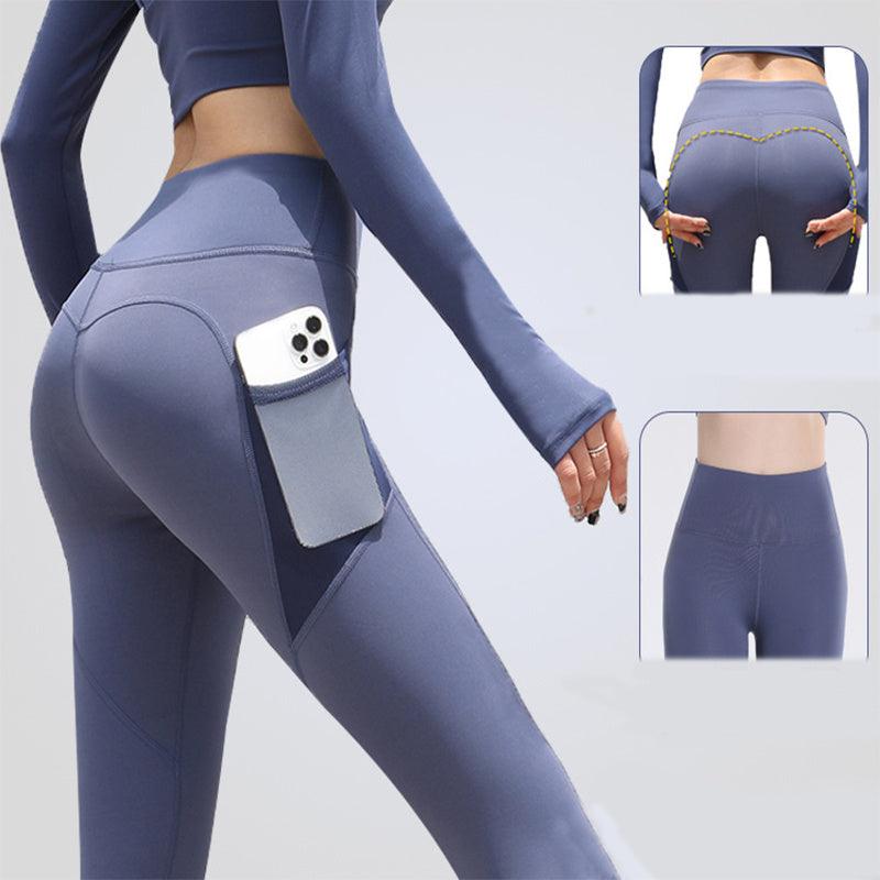 Gym Sport Seamless Leggings With Pockets Push Up High Waist Pants Women Fitness Running Yoga Pants Gym Sport Seamless Leggings - fadidesign