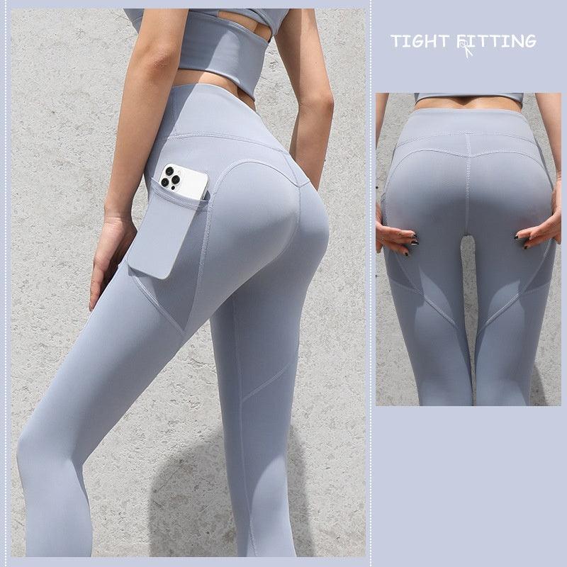 Gym Sport Seamless Leggings With Pockets Push Up High Waist Pants Women Fitness Running Yoga Pants Gym Sport Seamless Leggings - fadidesign