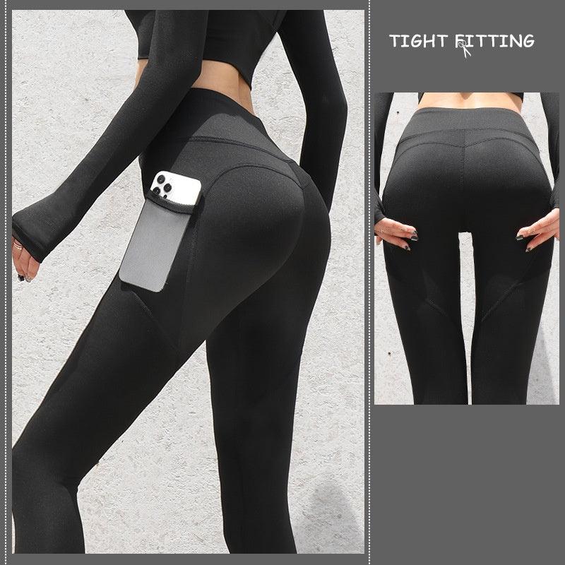 Gym Sport Seamless Leggings With Pockets Push Up High Waist Pants Women Fitness Running Yoga Pants Gym Sport Seamless Leggings - fadidesign